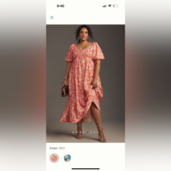 SOLD ON MP Anthropologie dress NWT sz xs petite - Picture 8 of 8